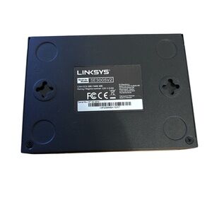 Linksys Black SE3005V2 5-Port Ethernet Switch - Compact Network Hub